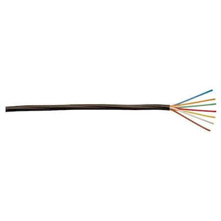 Southwire CCI 553076607 Type CL-2 Thermostat Wire, 18 AWG, Brown PVC Sheath 553076607