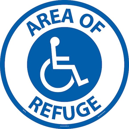 Accuform ADA Accessible Sign, Vinyl, Adhesive MFS710
