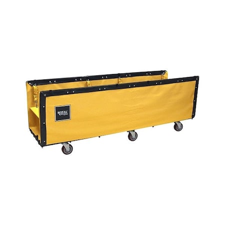 Royal Basket Trucks Flatwork Ironer Truck, 1,000 lb Capac. G85-YXX-WFA-5UNT