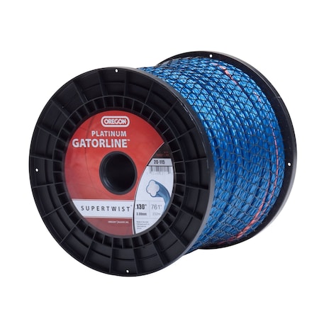 Oregon Platinum Gatorline SuperTwist Trimmer Line, .130" by 761', 5Lb Spool 20-115