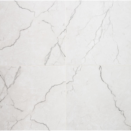 Ackland Sample Beldale Gravelle Polished Porcelain Marble Look Floor and Wall Tile AKNPTBELGRAV24X24P-SM