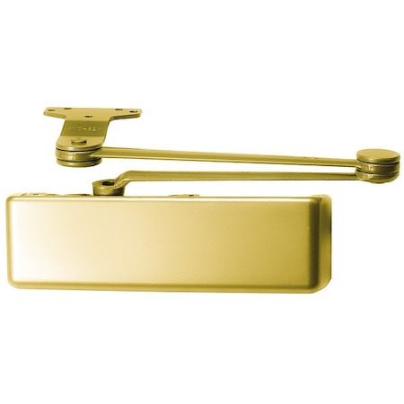 Lcn Door Closers, Non-Hold Open, Matte Brass, Right-Handed 4111-EDA RH 696
