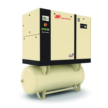 Ingersoll-Rand Rotary Screw Air Compressor UP6S-30-125