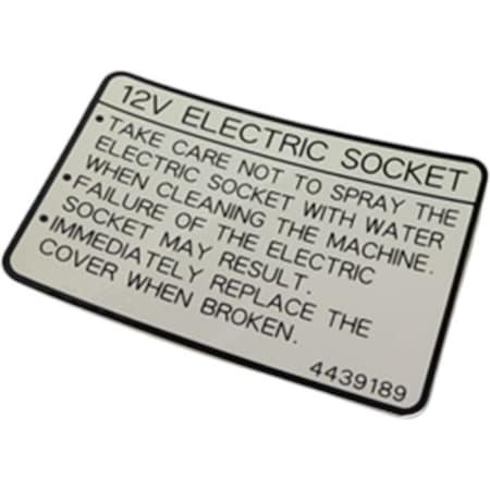 John Deere LABEL, JOHN DEERE OEM 4439189 4439189