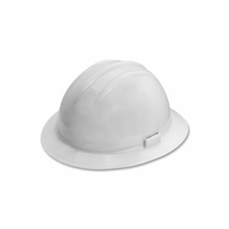 Bullard C35 Classic Full-Brim Hard Hat, 6-point Ratchet, White, XL 216-35WHR