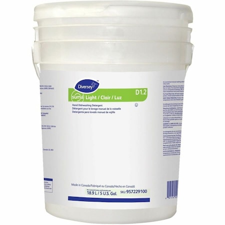 Diversey Dishwashing Detergent, 5 gal., Citrus 957229100