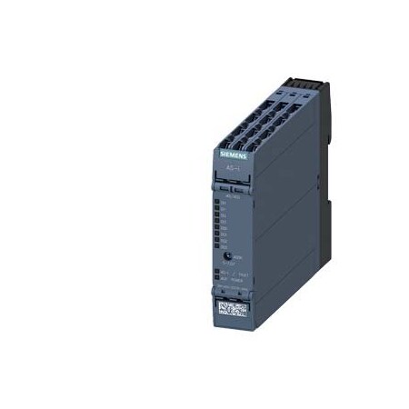 Siemens AS-i SlimLine Compact module SC22.5 digital 4 DI/4 DQ IP20 4 x inputs 3RK1400-2CE00-2AA2