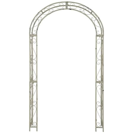 Safavieh Pagan Arch Garden Framed- Antique White - 84 x 18.5 x 48.5 in. PAT5007A