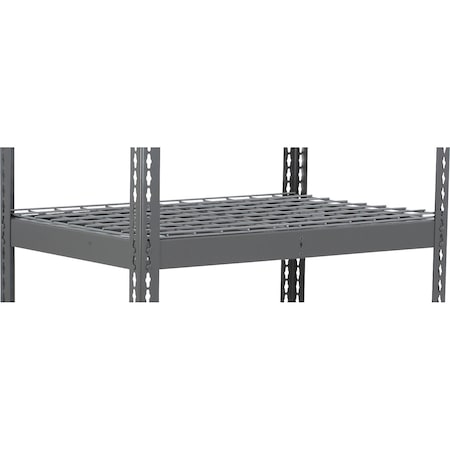 Global Industrial Extra Heavy Duty Boltless Shelving Additional Shelf, 36"W x 18"D, Wire Deck 601915