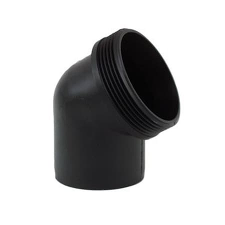 Bookazine F022003 Sewer Hose Connector- Black TI3024583