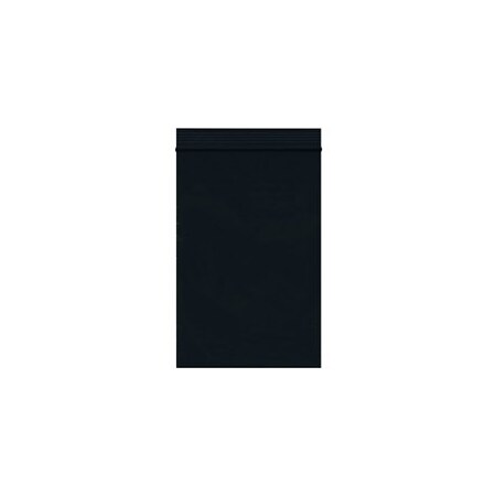 Bubblefast 1000-4 x 6'' - 2 Mil Black Reclosable Poly Bags, 1000PK BFPB3565BK