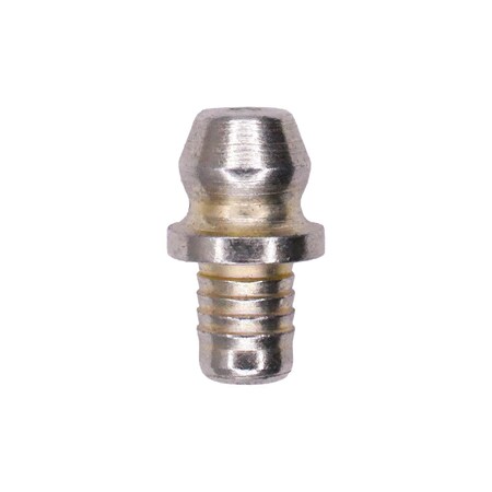 Auveco Grease Fitting 3/16in Drive Fit Straight, 500PK 15085