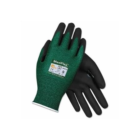 Pip MaxiFlex Cut, Cut-Resistant Glove, X-Large, Black/Green, 12PK 112-34-8743/XL