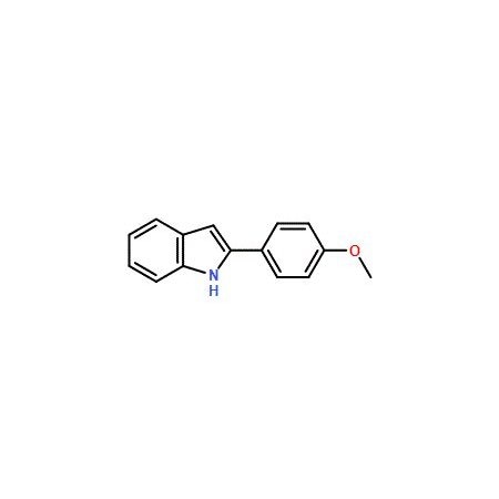 Ak Scientific 2-(4-Methoxyphenyl)-1H-indole (250mg), CAS 5784-95-2 V6740-250mg