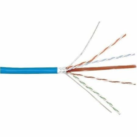 Siemon 23-4P F/UTP-CMP SOL BC CAT6A, FEP/FRPVC CSA FT6 AL FOIL W/DW, 1000FT 9A6P4-A5-02-R1A