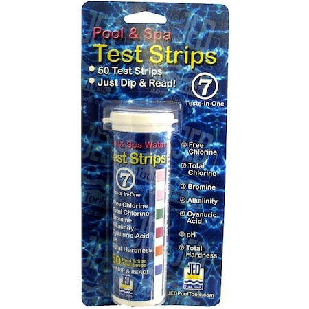 Jed Pool Tools Pool Test Kit Refill, 7Way 00-492-01