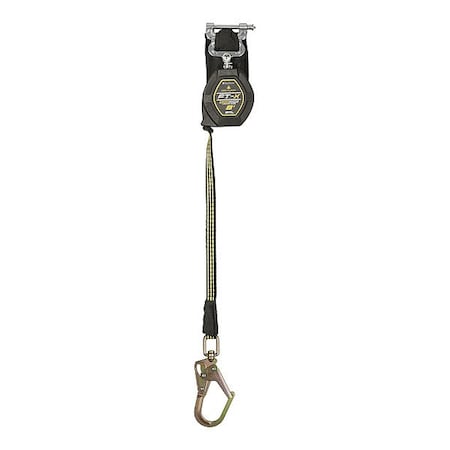 Falltech EdgeCore(TM) Self-Retracting Lifeline, Quick-Connect, Aluminum, 1 Leg(s), 420 lb Weight Capacity 84008SP0S