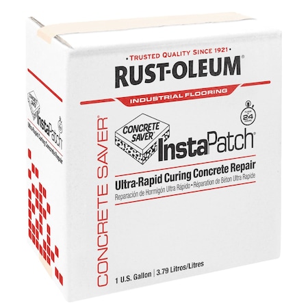 Rust-Oleum Concrete Repair Compound, Box, Gray, InstaPatch 276981