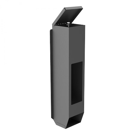 Durham Mfg Wall Mountable, Tape Dispenser with Lid 659-95