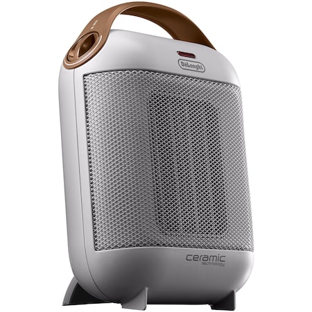 Delonghi Capsule Compact Ceramic Heater in White HFX30C15.W