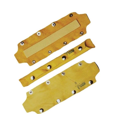 Bdg Sweatband, Leather, Gold, 10 in L 64-1-85