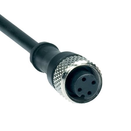 Schmersal A-K4P-M12-S-G-5M-BK-2-X-A-4-69, Pre-wired cable, 4-pole 103010892