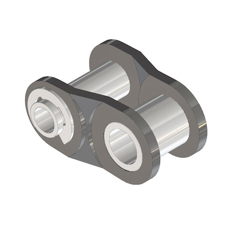 Senqcia Inspire Series SBR 50HPOL Single Strand Hollow Pin Spg Clip Off Link, 50HP chain, 5/8 P, .279 Pin S-50HPOL