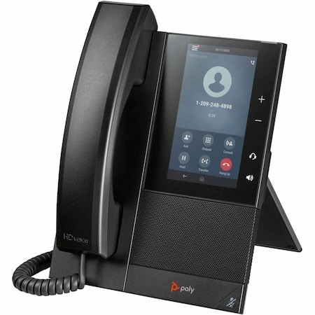 Hp Poly CCX 505 Business Media Phone with Open SIP and PoE-enabled 82Z82AA