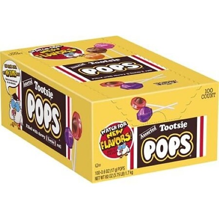 Tootsie Rolls Lollipop, Assorted Flavor, 3.75 lb 508