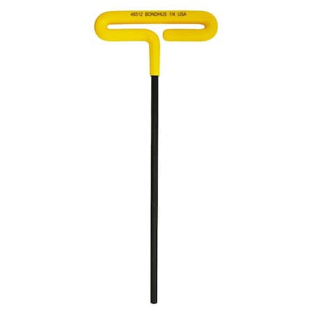 Bondhus 1/4in Cushion Grip Loop Hex T-Handle 9in 46512