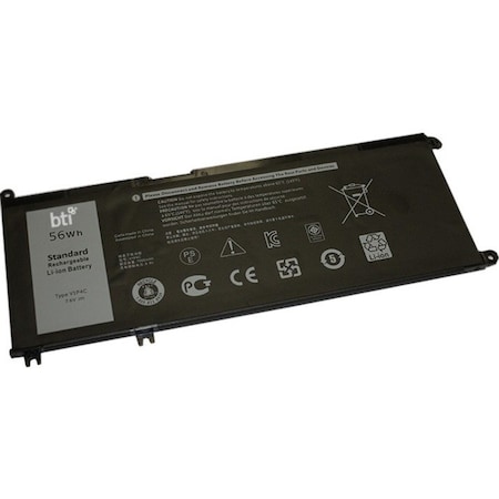 Battery Technology Replacement Battery For Dell Chromebook 13 3380 V1P4C Fmxmt 0Fmxmt V1P4C-BTI