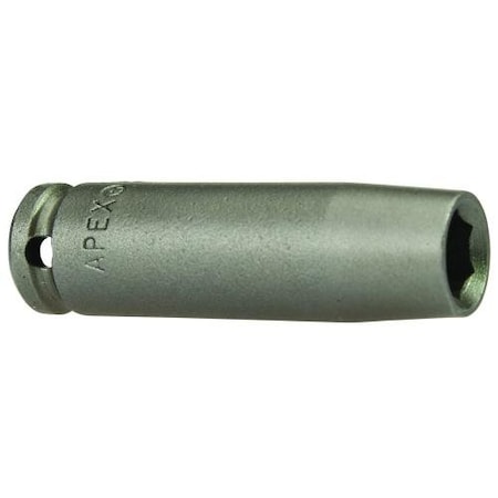 Apex Impact Socket, Square, 1/4" Drive, M-8MM21 M-8MM21