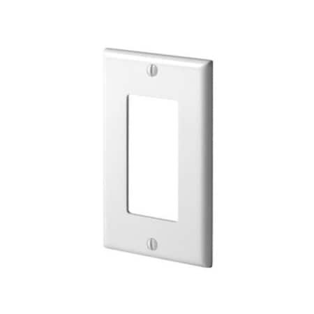 Leviton Decora 1 Gang Wallplate 80401-T
