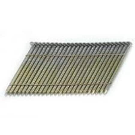 Pro-Fit Collated Framing Nail, 2-3/8 in L, 11.5 ga, Bright, Clipped Head, 28 Degrees 629150