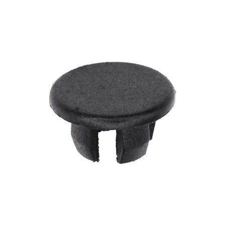 Auveco Nylon Hole Plug 3/8in Black, 100PK 13869