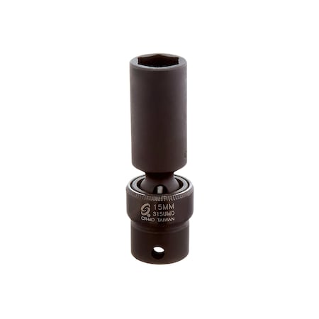Sunex 3/8 in Drive 15Mm Deep Universal Impact Socket 315UMD