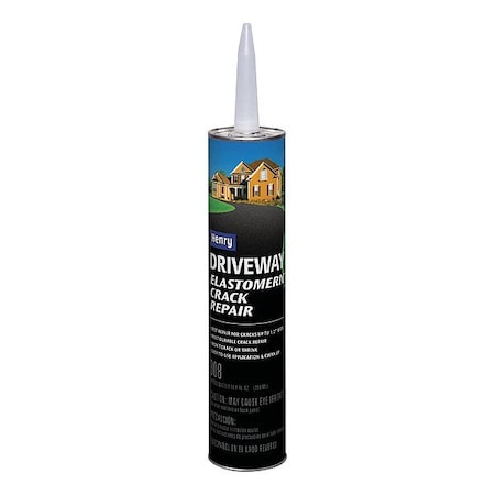 Henry Crack Filler, Black, 10.1 oz, Cartridge HE308004