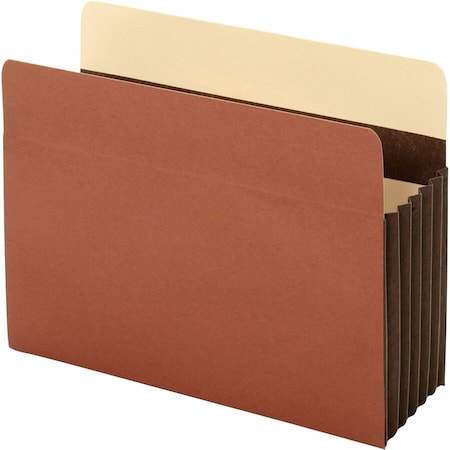 Tops Business Forms Pendaflex, HEAVY-DUTY FILE POCKETS, 5.25in EXPANSION, LETTER SIZE, REDROPE, 10PK C1535GHD