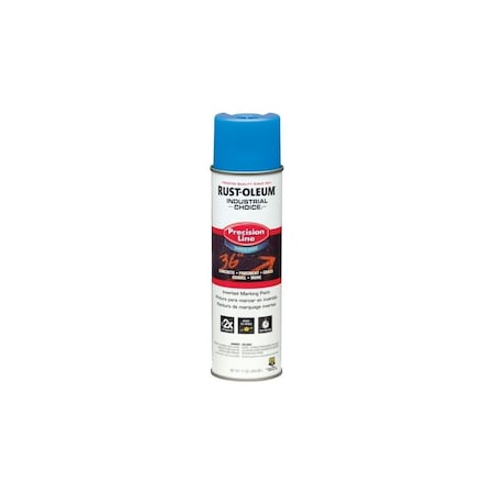 Rust-Oleum Inverted Marking Paint - Fluorescent Blue, 17 Oz, 12PK 205176