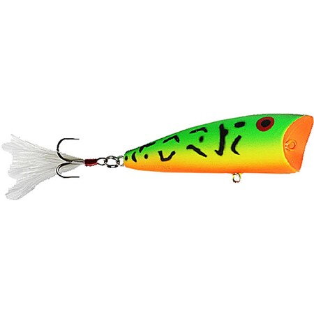 Rebel 3 in. 0.5 oz Pop-R Magnum, Fire Tiger P6556