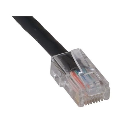 Sanoxy 50ft Cat5e 350 MHz UTP Assembled Ethernet Network Patch Cable, Black SNX-CBL-LDR-C5102-1050