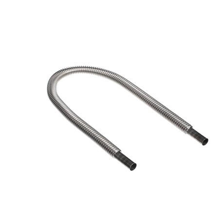 Henny Penny Burner Tube, Flex, Stainless Steel, 3/8in x 18in 69443