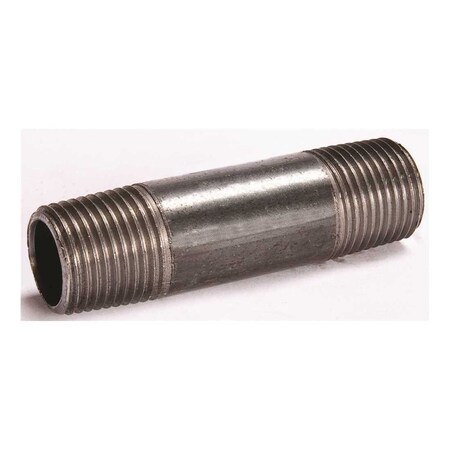 Southland 1/2 in. x 10 in. Black Steel FTP x FTP Nipple 583-100