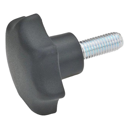 J.W. Winco Hand Knobs, Star Knobs 6336.4-ST-40-M8-30