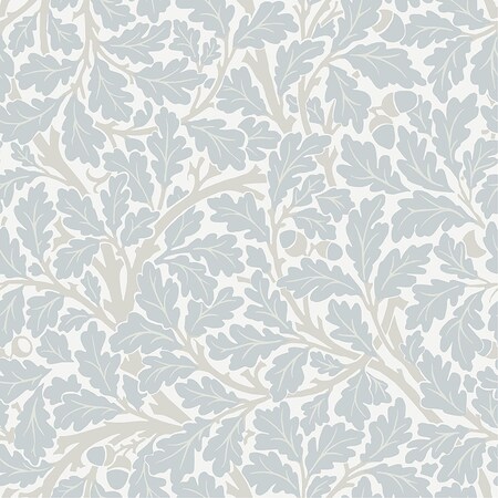 A-Street Prints Oak Tree Sky Blue Leaf Wallpaper 4153-82031