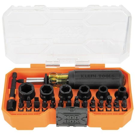 Klein Tools Screwdriver Bit/Socket Set, Imp, 38-Piece 33805