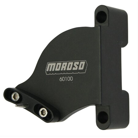 Moroso 6.2 Billet Aluminum Timing Pointer SBC - Black anodized M28-60100