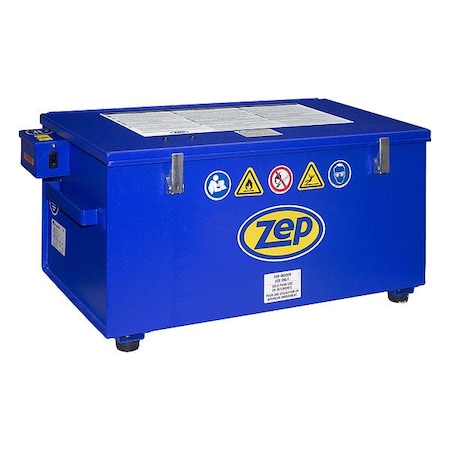 Zep Parts Washers, Blue, 7 gal, Steel Tank PW00272