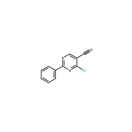 Ak Scientific 4-Chloro-2-phenylpyrimidine-5-carbonitrile (1g), CAS 33089-16-6 3779AB-1g