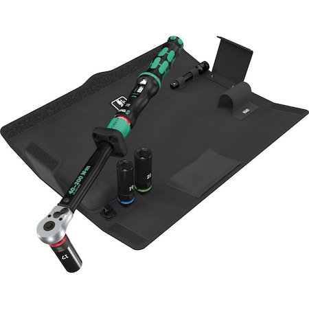 Wera Click-Torque Lock C 3 car wheel change set 1, 6 pieces 5075790001